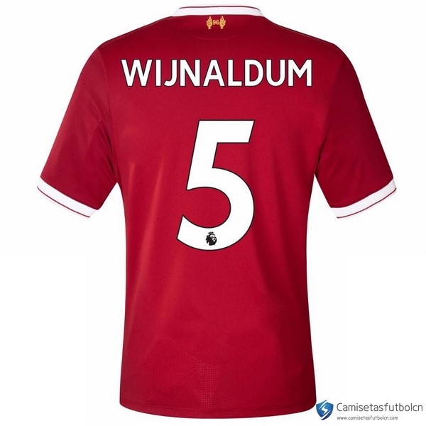 Camiseta Liverpool Primera equipo Wijnaldum 2017-18